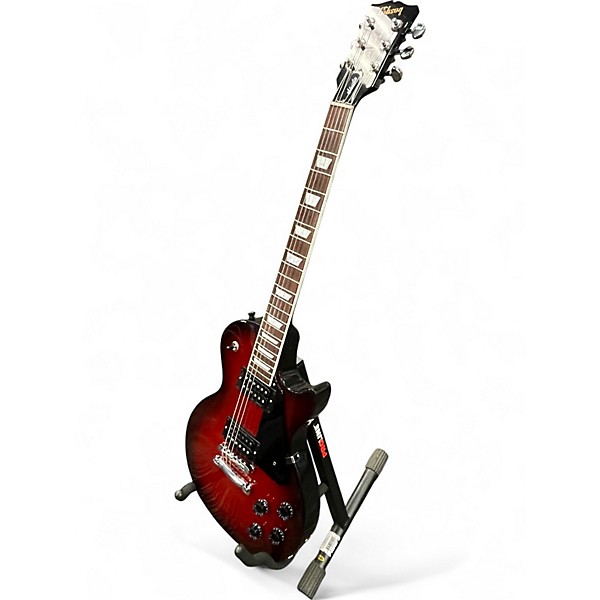 Used Gibson Les Paul Studio Red to Black Fade Solid Body Electric Guitar