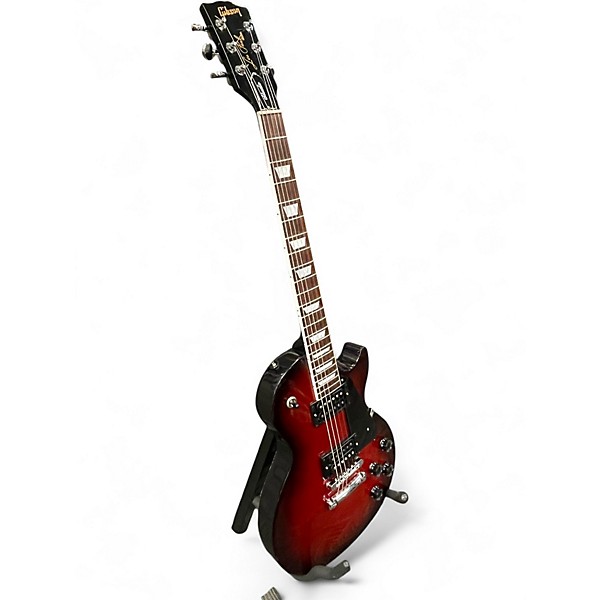 Used Gibson Les Paul Studio Red to Black Fade Solid Body Electric Guitar