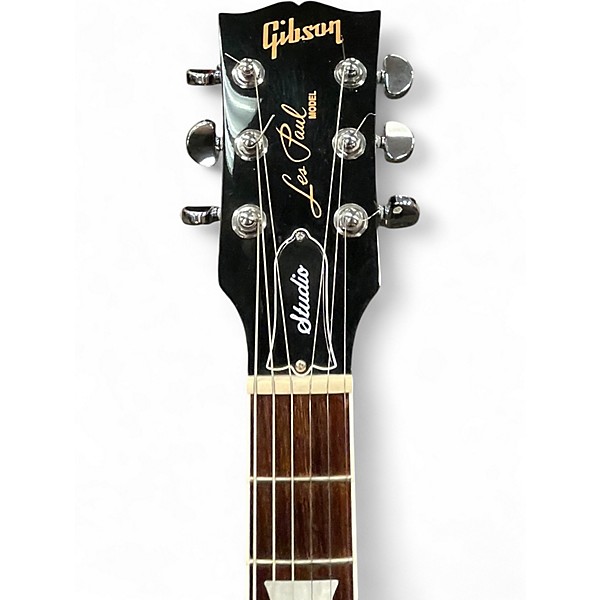 Used Gibson Les Paul Studio Red to Black Fade Solid Body Electric Guitar