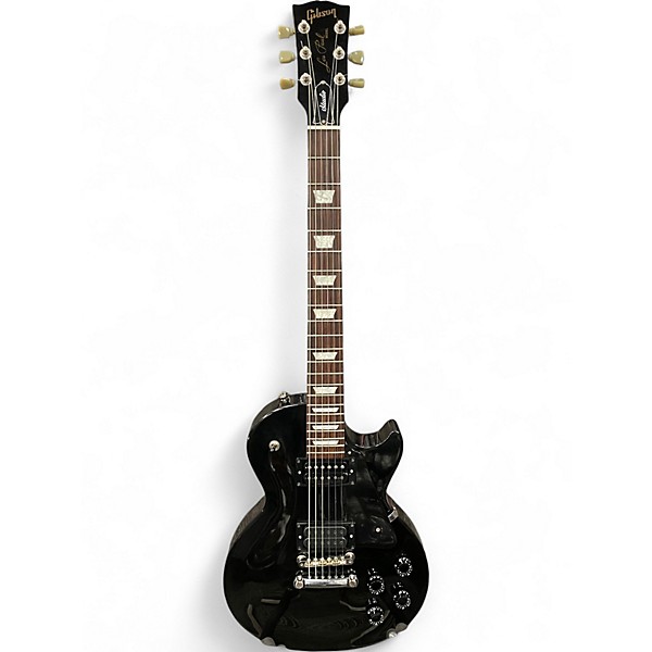 Used Gibson Les Paul Studio Black Solid Body Electric Guitar