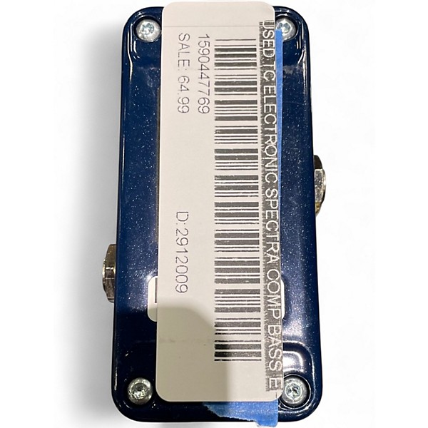 Used TC Electronic SPECTRA COMP Bass Effect Pedal