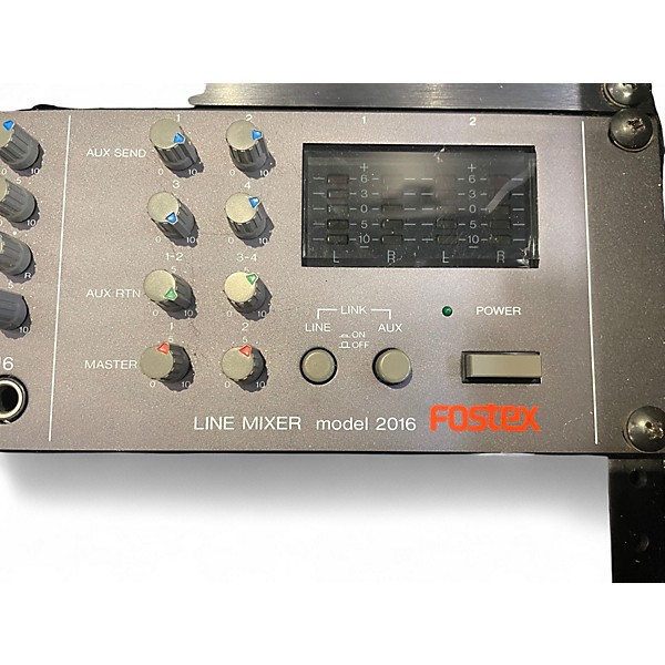 Used Fostex MODEL 2016 Line Mixer