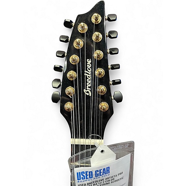 Used Breedlove artista pro concert Ba 12 2 Color Sunburst 12 String Acoustic Electric Guitar