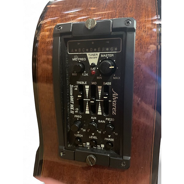 Used Alvarez Artist Series AC60SC Natural Classical Acoustic Electric Guitar