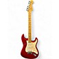 Used Fender American Standard Stratocaster Chrome Red Solid Body Electric Guitar thumbnail