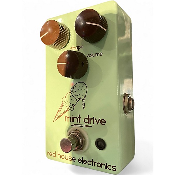 Used RED MINT DRIVE Effect Pedal