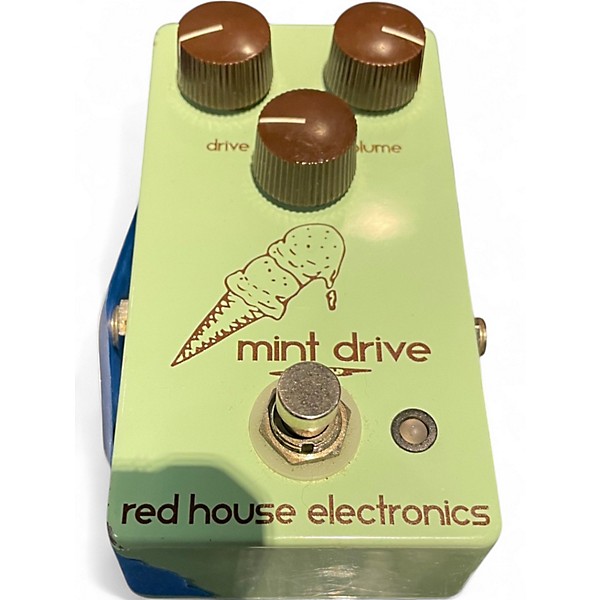Used RED MINT DRIVE Effect Pedal