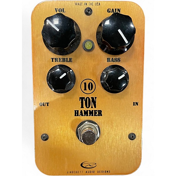 Used J.Rockett Audio Designs TON HAMMER Effect Pedal