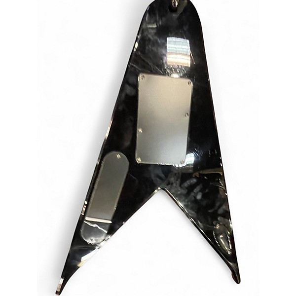 Used B.C. Rich Deluxe Jr V Active EMG Floyd Rose Red to Black Fade Solid Body Electric Guitar