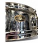 Used Slingerland 14in SNARE DRUM SILVER Drum thumbnail