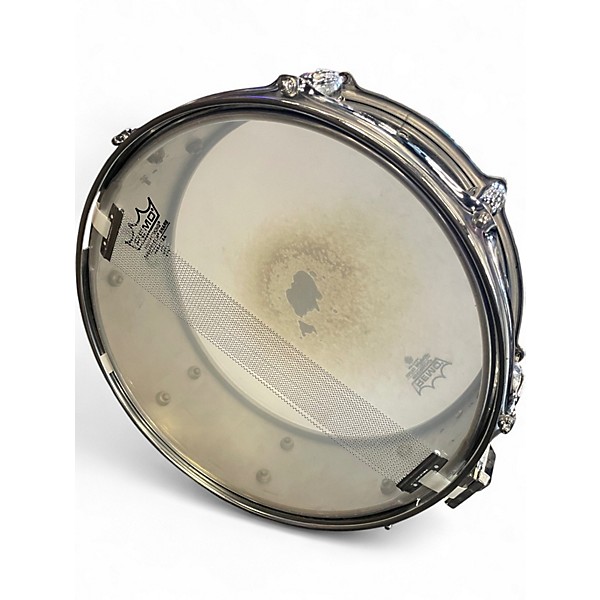 Used Slingerland 14in SNARE DRUM SILVER Drum