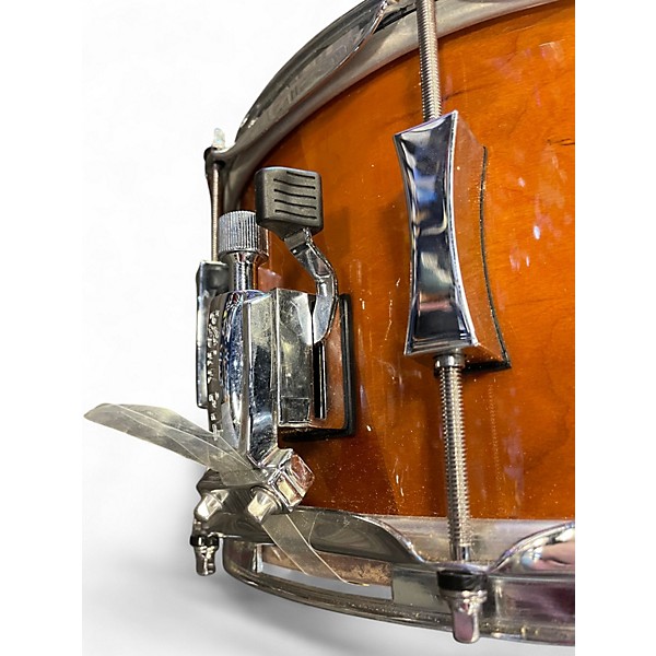 Used Pork Pie 14X6.5 Little Squealer Snare Vintage Natural Drum