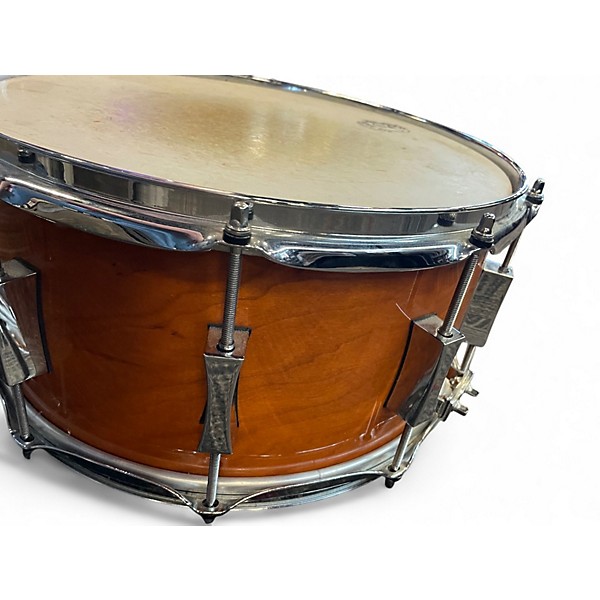 Used Pork Pie 14X6.5 Little Squealer Snare Vintage Natural Drum