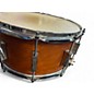 Used Pork Pie 14X6.5 Little Squealer Snare Vintage Natural Drum