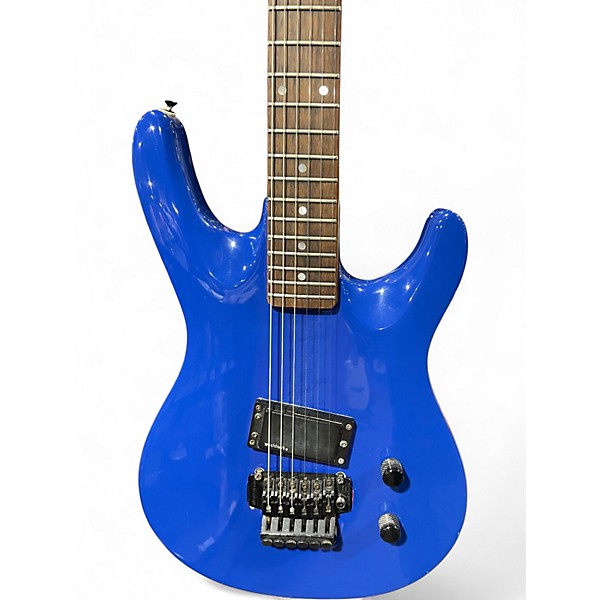 Used Washburn kc-50v Blue Solid Body Electric Guitar