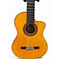 Used 2006 Cordoba 45FCE Flamenco Amber Classical Acoustic Electric Guitar