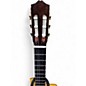 Used 2006 Cordoba 45FCE Flamenco Amber Classical Acoustic Electric Guitar