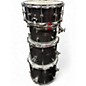 Used Spaun 5 Piece Recording Series Birch Kit black Drum Kit