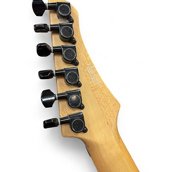 Used Michael Kelly Hex Series Black Vapor Solid Body Electric Guitar