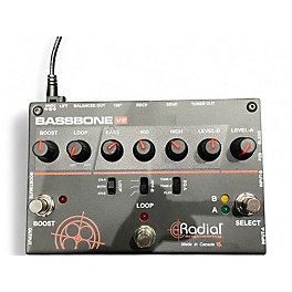 Used 2021 Radial Engineering Bassbone Bass Pre DI Bass Effect Pedal