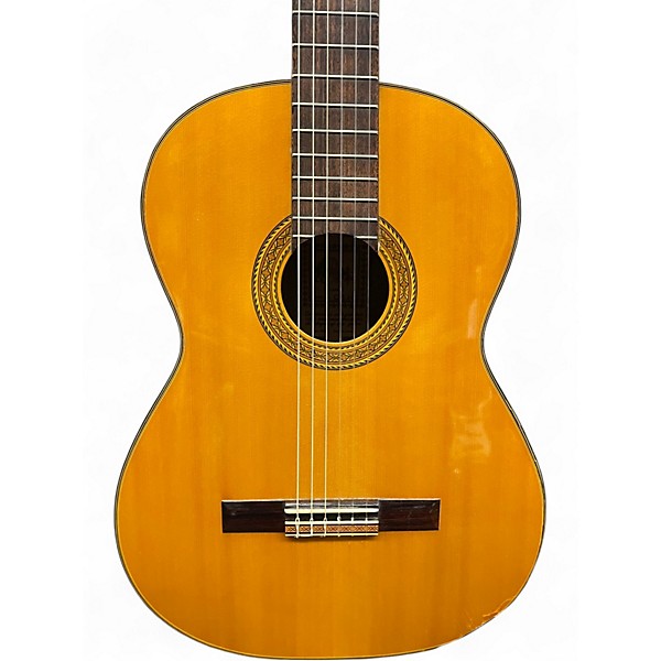 Used Takamine C128 Natural Classical Acoustic Guitar