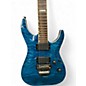 Used ESP LTD MH400 Blue Solid Body Electric Guitar