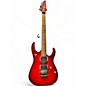 Used 2010s Ibanez RG370QMSP RG Series RED Solid Body Electric Guitar thumbnail