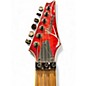 Used 2010s Ibanez RG370QMSP RG Series RED Solid Body Electric Guitar