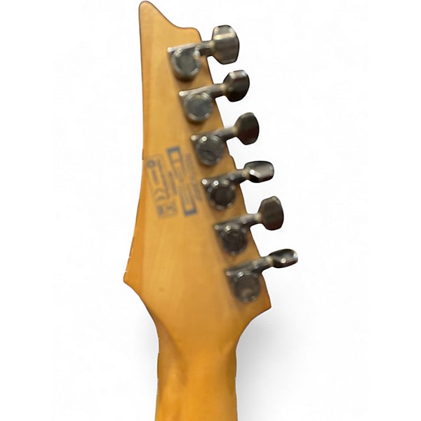 Used 2010s Ibanez RG370QMSP RG Series RED Solid Body Electric Guitar