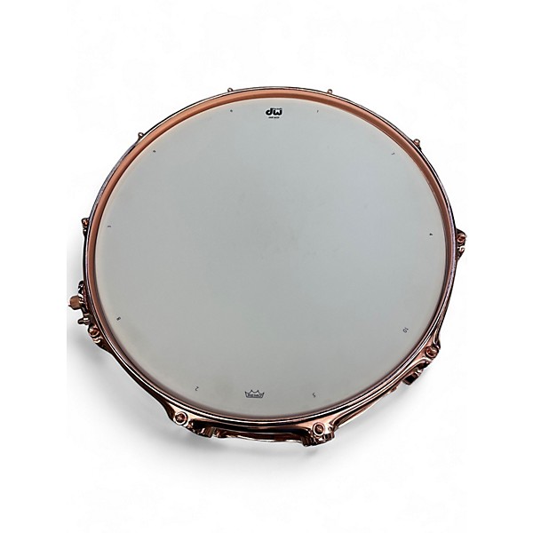 Vintage 2014 DW 14X6.5 Neal Peart?Rush The Time Machine Iconic Snare Time Machine Graphics Drum