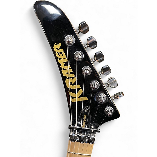 Used Kramer BARETTA BLUE W/ LOTUS Solid Body Electric Guitar