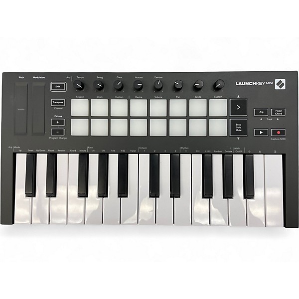 Used Novation LAUNCHKEY MINI MK3 MIDI Controller