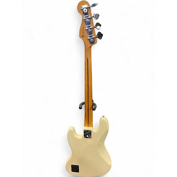 Used Fender Player Plus Active Jazz Bass Olympic Pearl Electric Bass Guitar