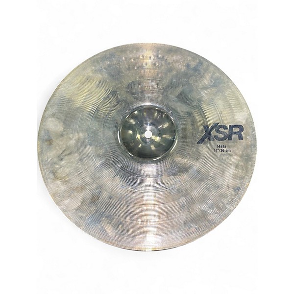 Used SABIAN 14in XSR Hi Hat Pair Cymbal
