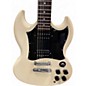Used 2004 Epiphone SG Standard WHITE Solid Body Electric Guitar