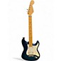 Vintage 1991 Fender Stratocaster Plus Blue Solid Body Electric Guitar thumbnail