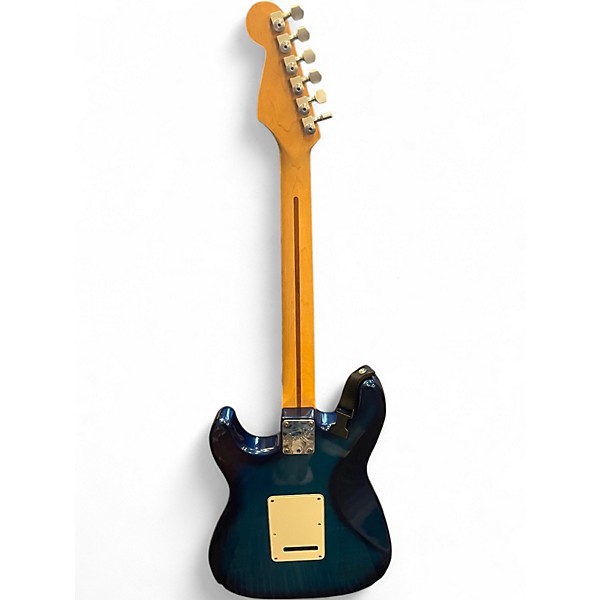 Vintage 1991 Fender Stratocaster Plus Blue Solid Body Electric Guitar