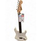 Used Squier Sonic Stratocaster Limited-Edition White Solid Body Electric Guitar