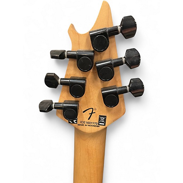 Used EVH Wolfgang Standard Satin Black Solid Body Electric Guitar