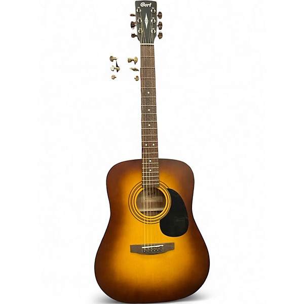 Used Cort AD810 2 Color Sunburst Acoustic Guitar