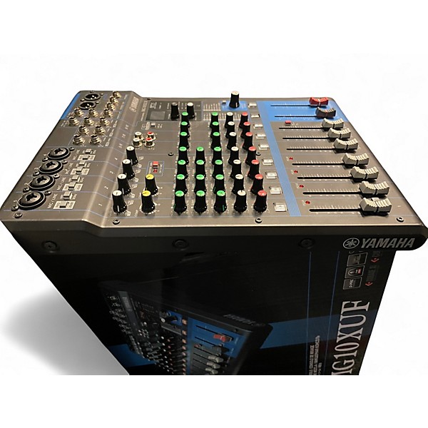 Used Yamaha MG10XUF 10-channel Unpowered Mixer