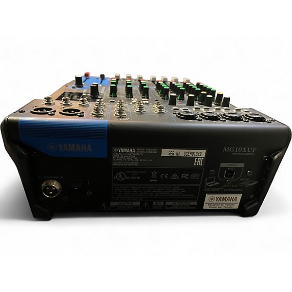 Used Yamaha MG10XUF 10-channel Unpowered Mixer