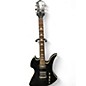Used B.C. Rich Masterpiece Mockingbird QUILTED BLACK Solid Body Electric Guitar