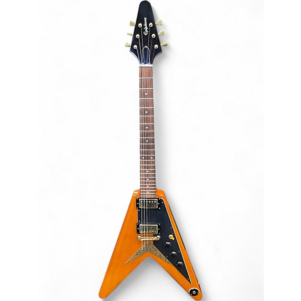 Used Epiphone kORINA v Natural Solid Body Electric Guitar