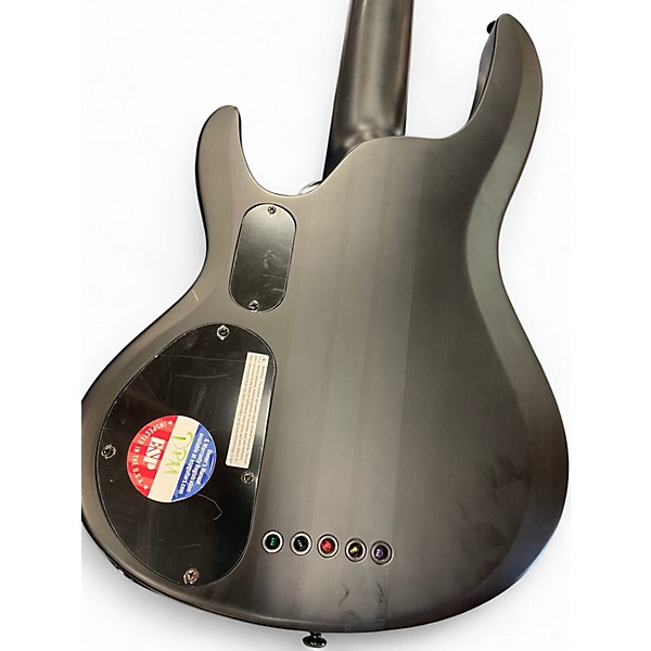 Used ESP LTD B5 5 STRING Ebony Charcoal Burst Electric Bass Guitar