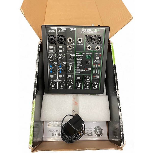 Used Mackie profx 6 v3 Unpowered Mixer
