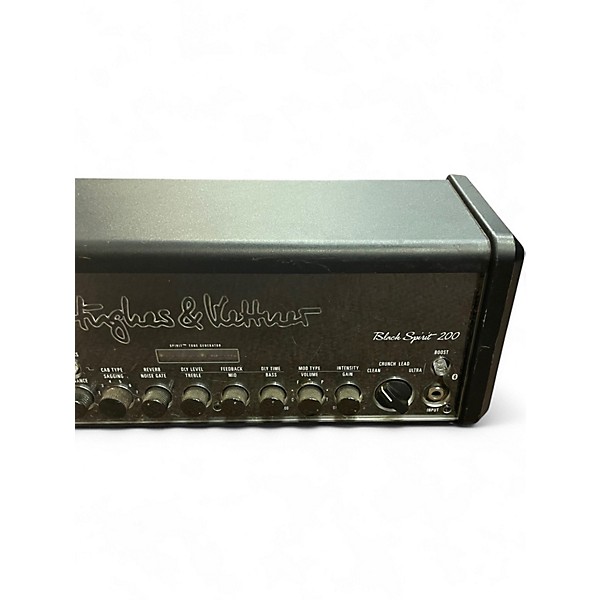 Used Hughes & Kettner black spirit 200 Solid State Guitar Amp Head