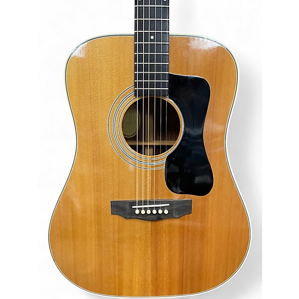Vintage 1974 Guild D50 Natural Acoustic Guitar