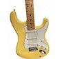 Used Fender Player Stratocaster Yellow Solid Body Electric Guitar