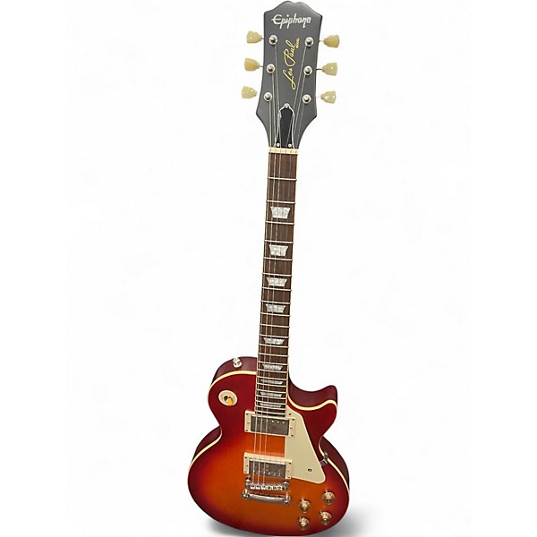 Used Epiphone Les Paul Standard 2 Tone Sunburst Solid Body Electric Guitar